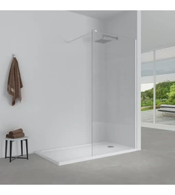 Átlátszó zuhanyfal – modern, elegáns és kedvező árú megoldás a fürdőszobába