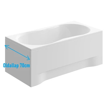 Oldal lap Grácia egyenes kádhoz 70 cm