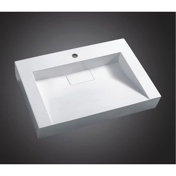  öntött márvány mosdó 70x50x12 cm