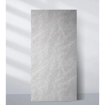 PVC műmárvány fali panel 244x122 cm - Alpesi szürke