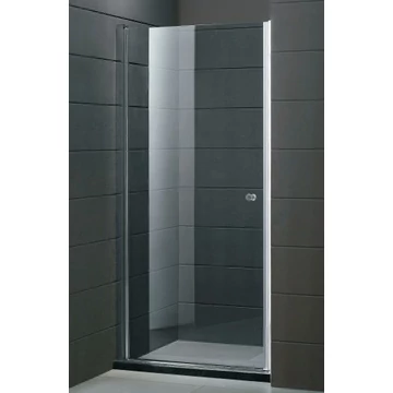 zuhanyajtó 6mm-es átlátszó  üveg 79-83cm-ig 