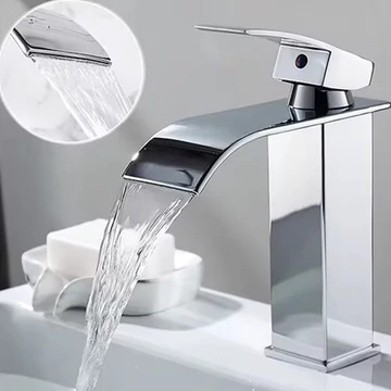 Niagara króm széles mosdó csaptelep
