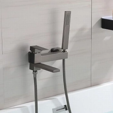 Minimal króm kád és zuhany csaptelep