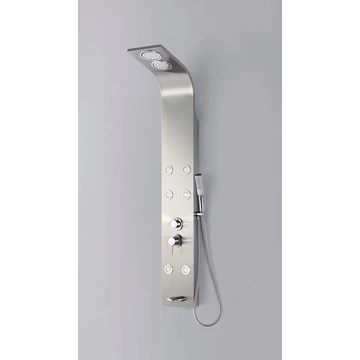 Zea rozsdamentes zuhanypanel 165x22cm kádtöltő funkcióval !