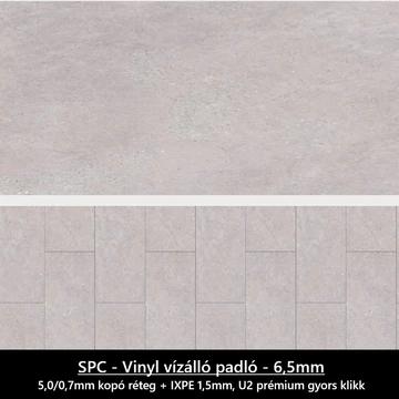 SPC - Vinyl padló 2,23m2/csomag  SPC - Vinyl padló 2,23m2/csomag