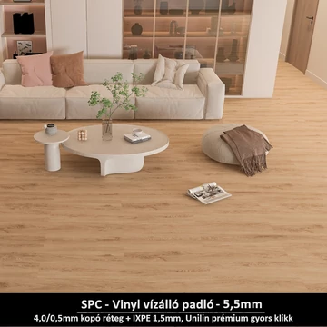 SPC padló 2,25m2/csomag  SPC padló 2,25m2/csomag
