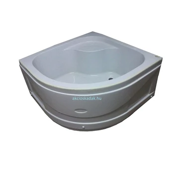 mély zuhanytálca 80x80-as előlappal,lábbal