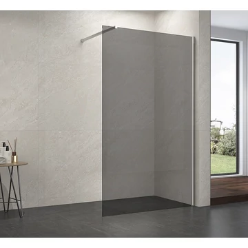 Walk-in zuhanyfal 100 füst üveggel