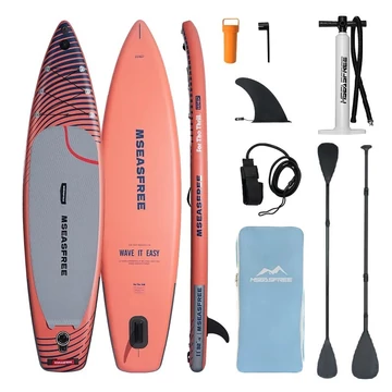 MSEASFREE-Barack felfújható SUP deszka 335x81x15 cm – Stabil, kényelmes állva evezés MSEASFREE-Barack felfújható SUP deszka 335x81x15 cm – Stabil, kényelmes állva evezés