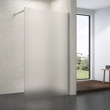 Zuhanyfal 100 matt üveggel