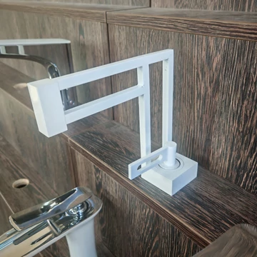 Fehér gun Mosdó Csaptelep