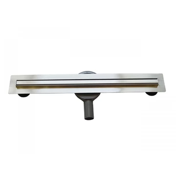 zuhanyfolyóka 70cm  rozsdamentes alaptest+rács