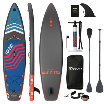EGGORY felfújható SUP deszka 335x81x15 cm – Stabil és kényelmes EGGORY felfújható SUP deszka 335x81x15 cm – Stabil és kényelmes