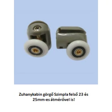 Szimpla alsó zuhanykabin görgő