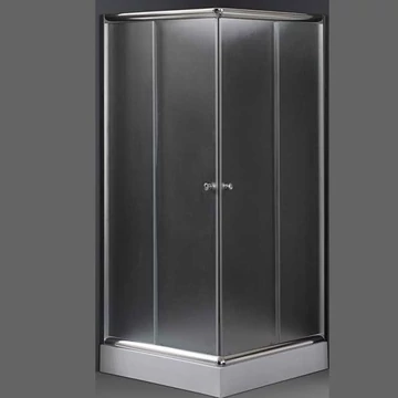 Szögletes zuhanykabin 80x80cm matt üveggel Szögletes zuhanykabin 80x80cm matt üveggel