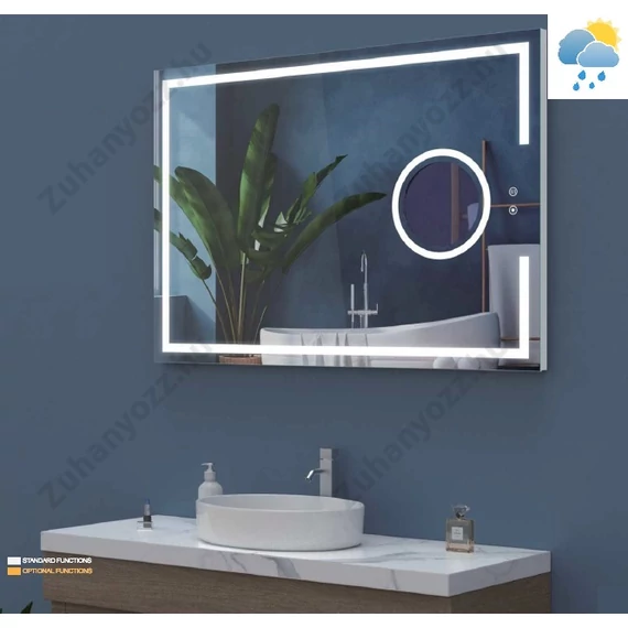 Trend Plus okos tükör időjárás funkcióval 120x80