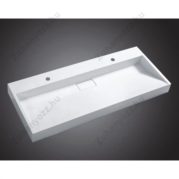  öntött márvány mosdó 120x46x15cm