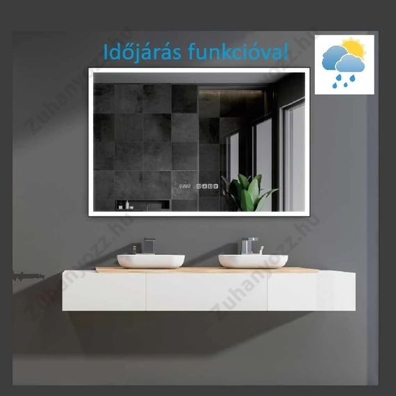 Trend Plus okos tükör időjárás funkcióval 90x90