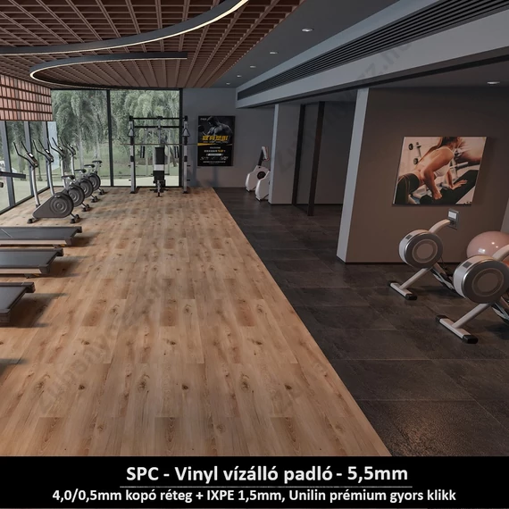 Pásztorfa SPC vinyl padló - Class 42 kopásállóságú, vízálló, klikkes vinyl burkolat 5,5 mm vastagsággal&quot;