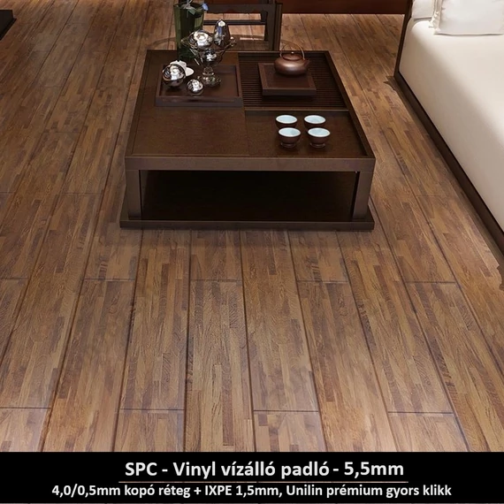 Toffee Tölgy Varázs&quot; Prémium SPC - Vinyl padló