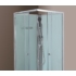 Kép 3/5 - Hátfalas zuhanykabin 90x90cm szögletes világos hátfalla