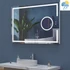 Kép 1/3 - Trend Plus okos tükör időjárás funkcióval 120x80